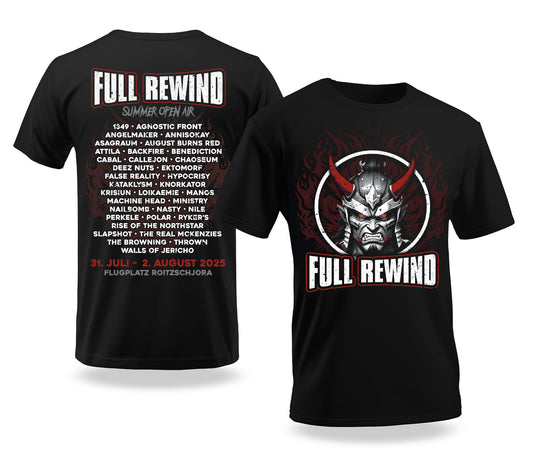 Full Rewind T-Shirt Festival 2025 rot