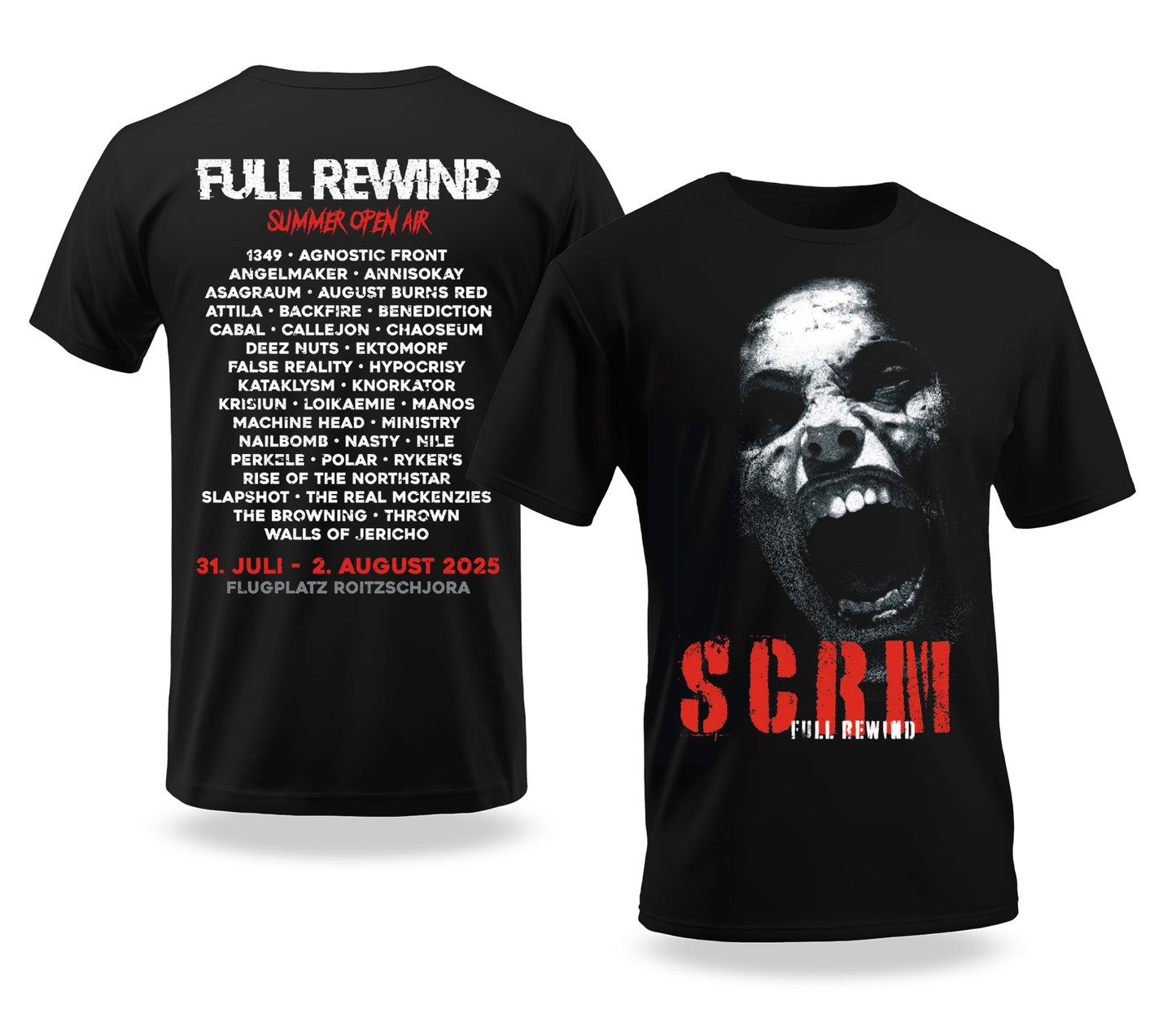 Full Rewind T-Shirt 2025 Scream